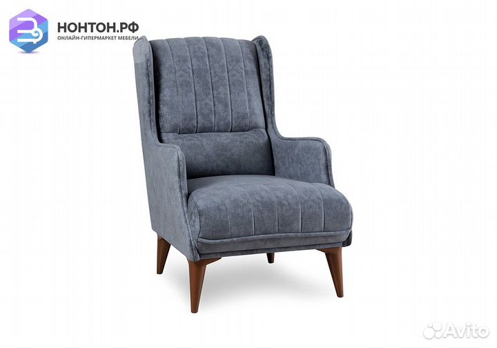 Кресло Болеро синее