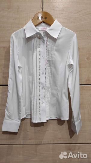 Блузка для девочки в школу 116-122