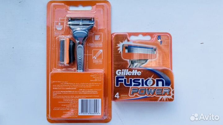 Станок + Лезвия Gillette Fusion 5 (оригинал)