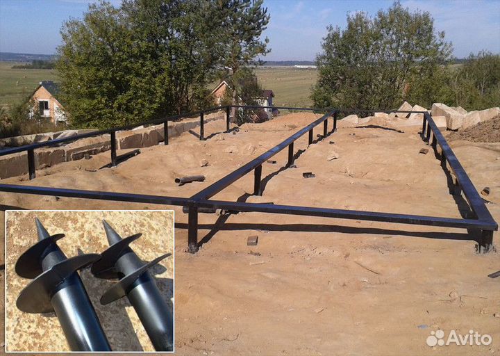 Винтовые сваи