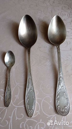 Мельхиоровые ложки СССР