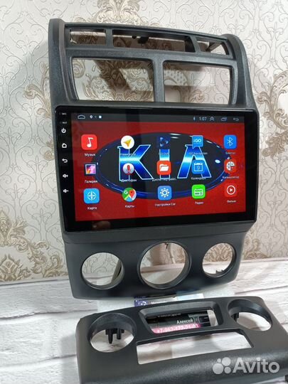 Магнитола Kia Sportage 2 android новая