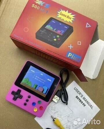 Игровая приставка 500игр + джойстик Гарантия/Доста