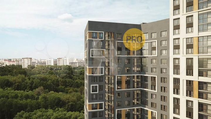 2-к. квартира, 53,5 м², 18/25 эт.