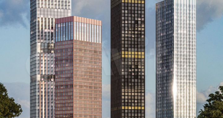 2-к. квартира, 64,6 м², 6/49 эт.