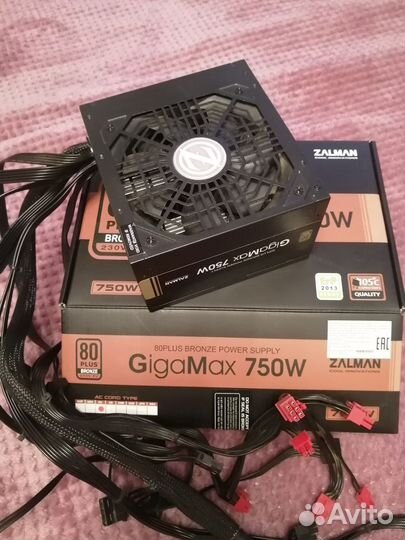 Блок питания Zalman GigaMax 750W