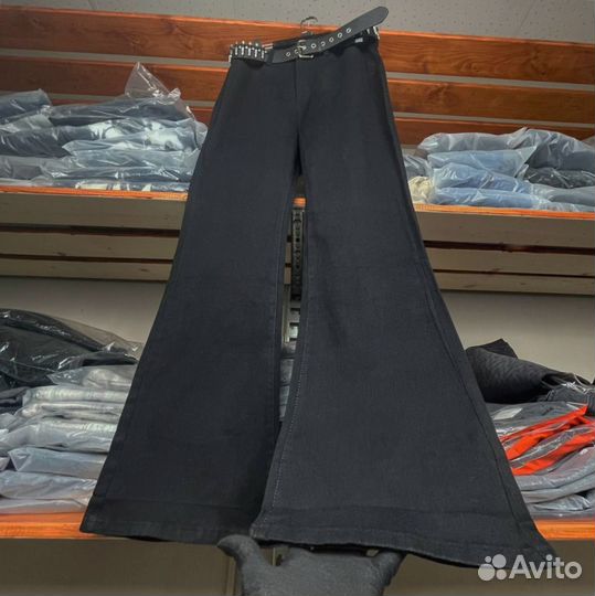 Джинсы клеш Rick Owens Blackout Flare