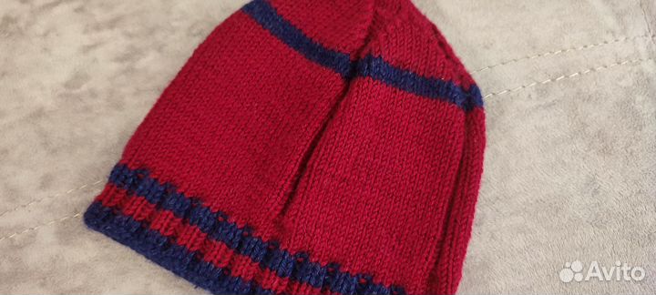 Вязаная шапка на 1 год