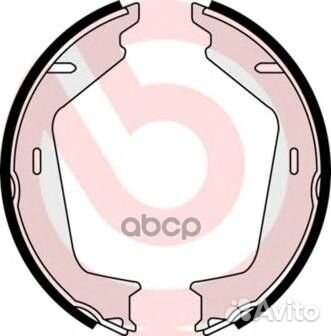 Колодки тормозные стояночного тормоза S86511 Br