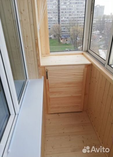 Остекление и отделка балконов и лоджий под ключ