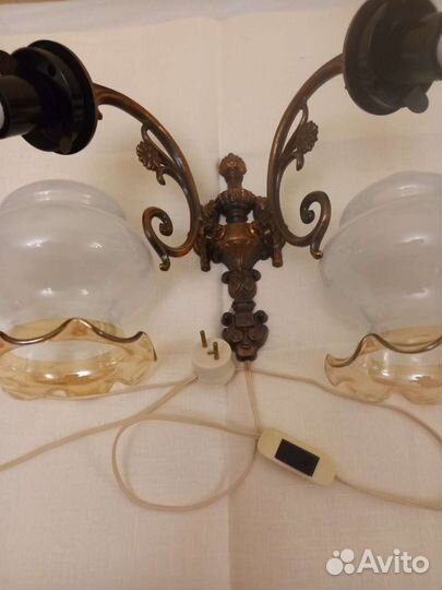 Настенный светильник бра СССР