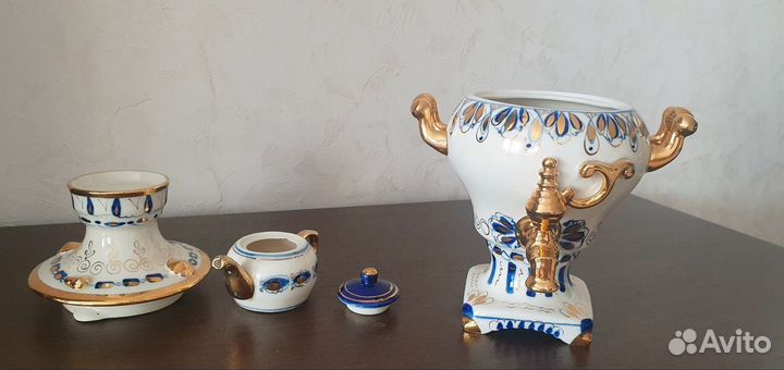 Самовар, Гжель