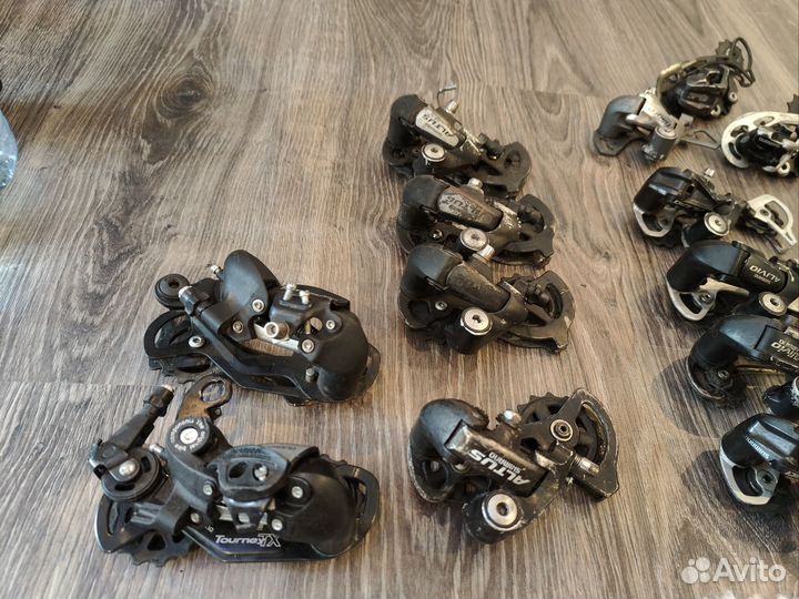 Задние переключатели shimano sram