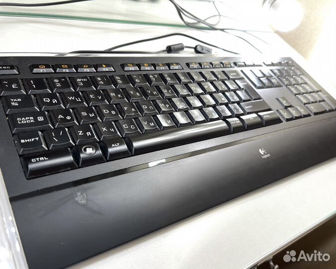 Клавиатура logitech illuminated keyboard k740