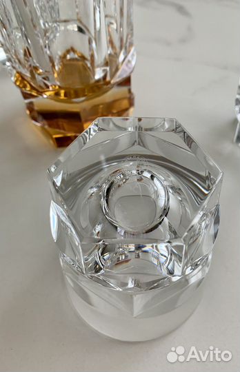 Графин штоф и стаканы для виски Baccarat. Франция