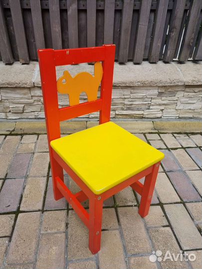 Стульчик Детский деревянный