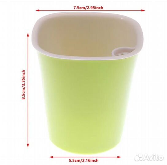 Горшочки, кашпо для фиалок с фитильным поливом