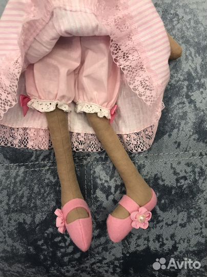 Текстильный Заяц ручной работы