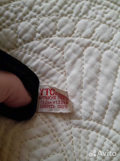 Редкий винтажный платок Япония 80-е шаль шерсть