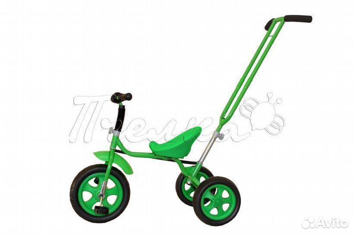 Трехколесный велосипед с родительской ручкой