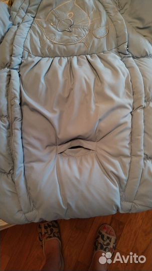 Зимний конверт в коляску