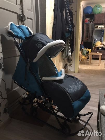 Коляска санки