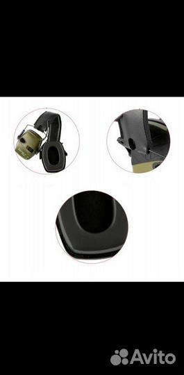 Активные тактические наушники impact sport