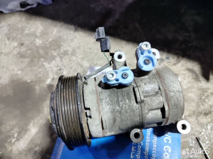 Компрессор кондиционера kia rio 4