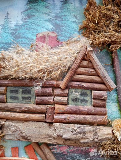 Картина из натуральных материалов