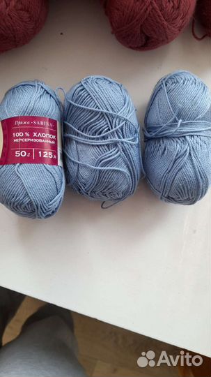 Пряжа для вязания хлопок