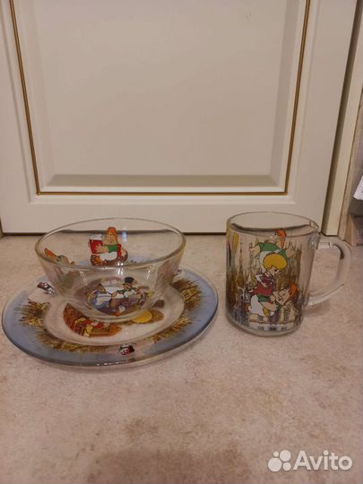 Наборы детской посуды новые