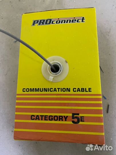 Кабель провод UTP cat 5e