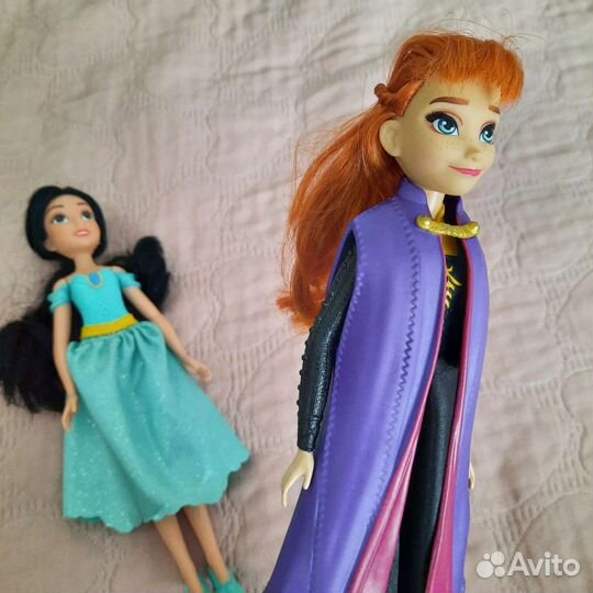 Кукла Анна, холодное сердце, принцессы disney