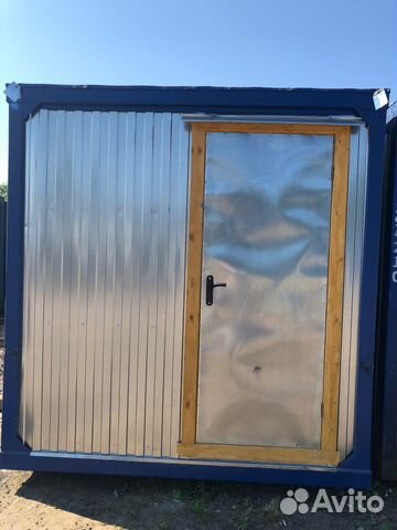 Блок контейнер с тамбуром новая