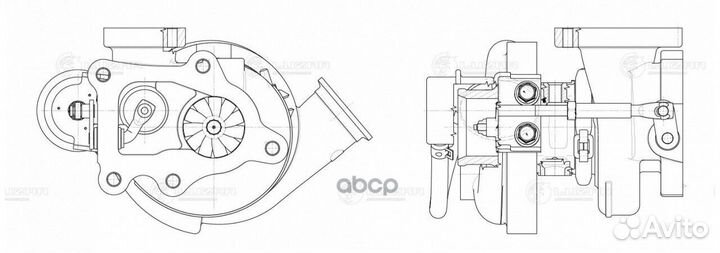 Турбокомпрессор LAT 0329 luzar