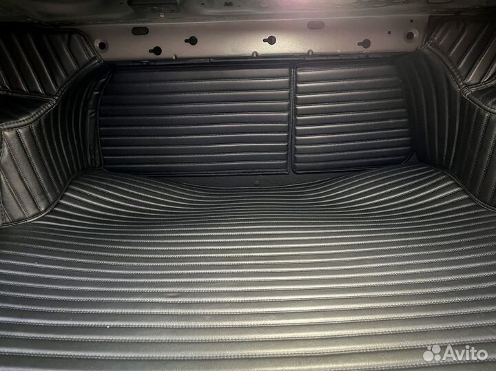 Кожаные 3D коврики в салон авто