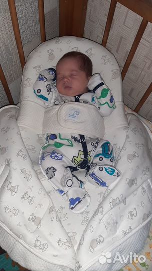 Кокон для новорожденных зевушка