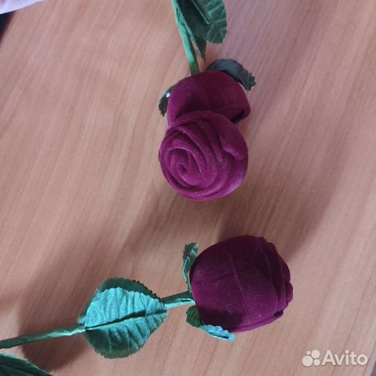 Новые коробочки для украшений в форме розочки