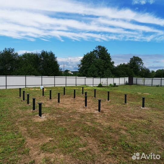 Винтовые сваи монтаж свай