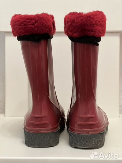 Детские резиновые сапоги 24 размер