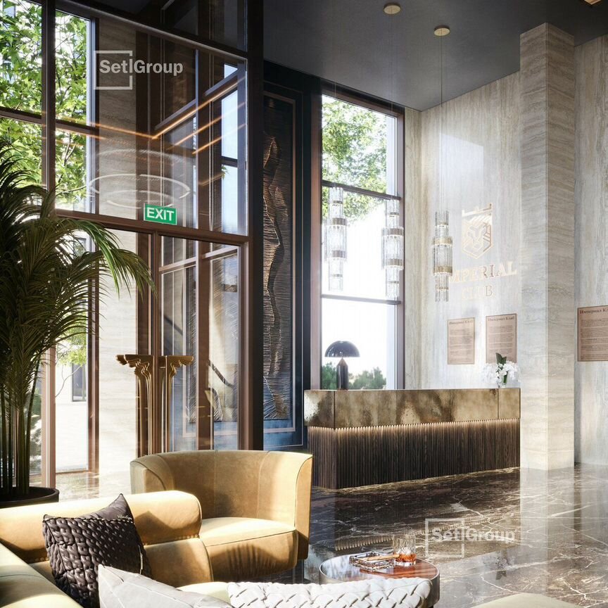 2-к. апартаменты, 107,6 м², 1/6 эт.