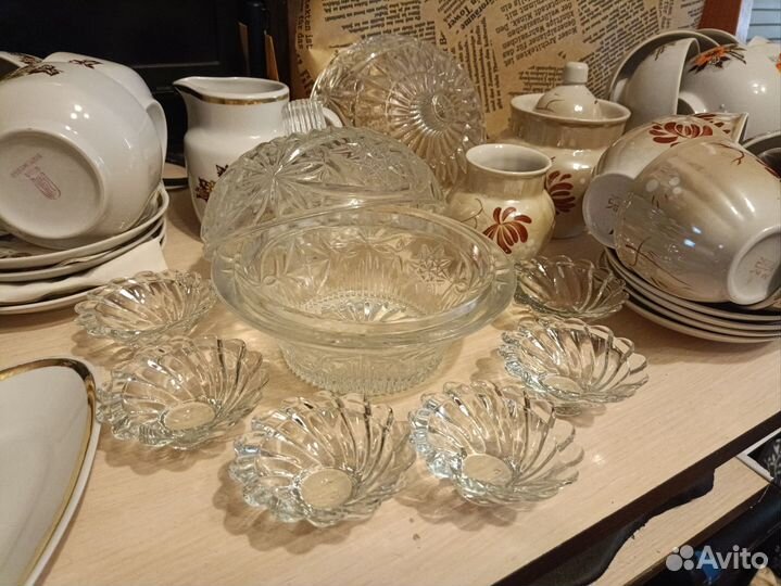 Посуда СССР. Фарфор, хрусталь