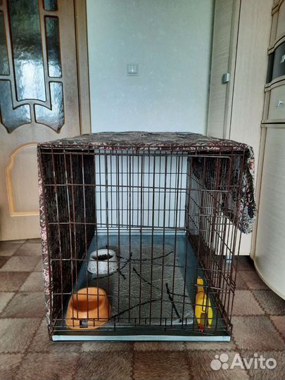 Клетку для крупной собаки