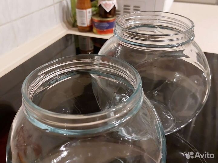 Банки для сыпучих продуктов Pasabahce 2л и 1,5л