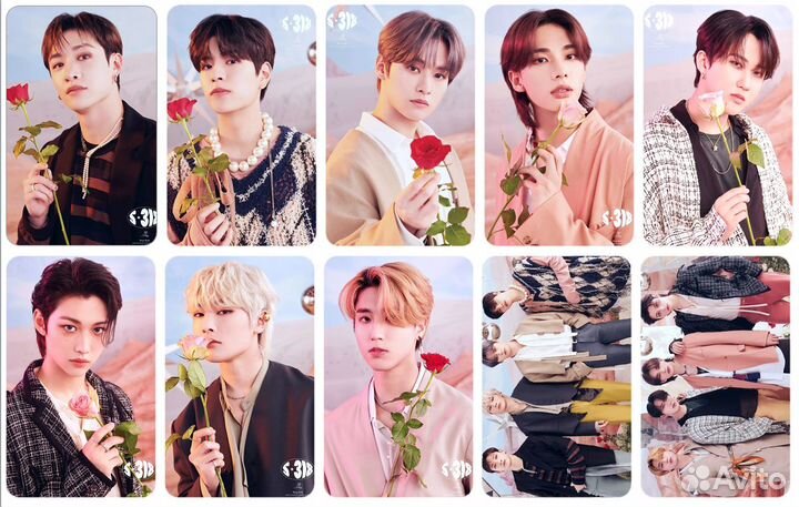 Набор карточек Stray Kids не оф