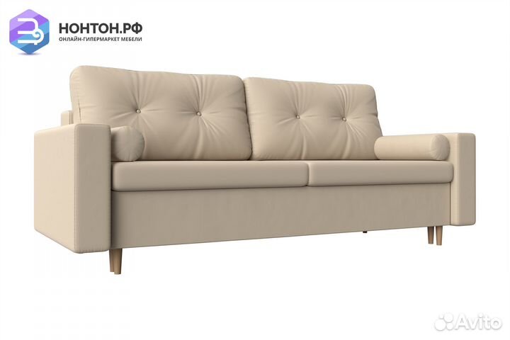 Диван пантограф Белфаст экокожа бежевая