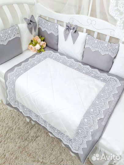 Бортики в кроватку