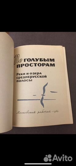 По голубым просторам книга