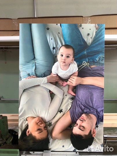 Портрет на холсте по фото Екатеринбург