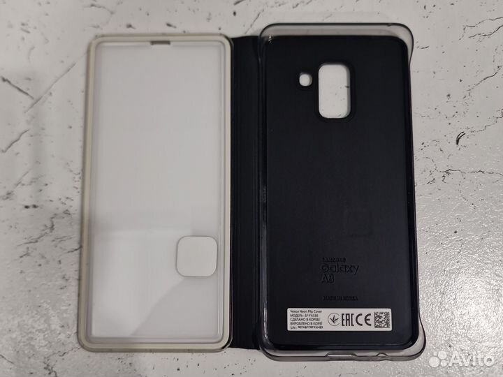 Чехол книжка для samsung galaxy A8 (2018)